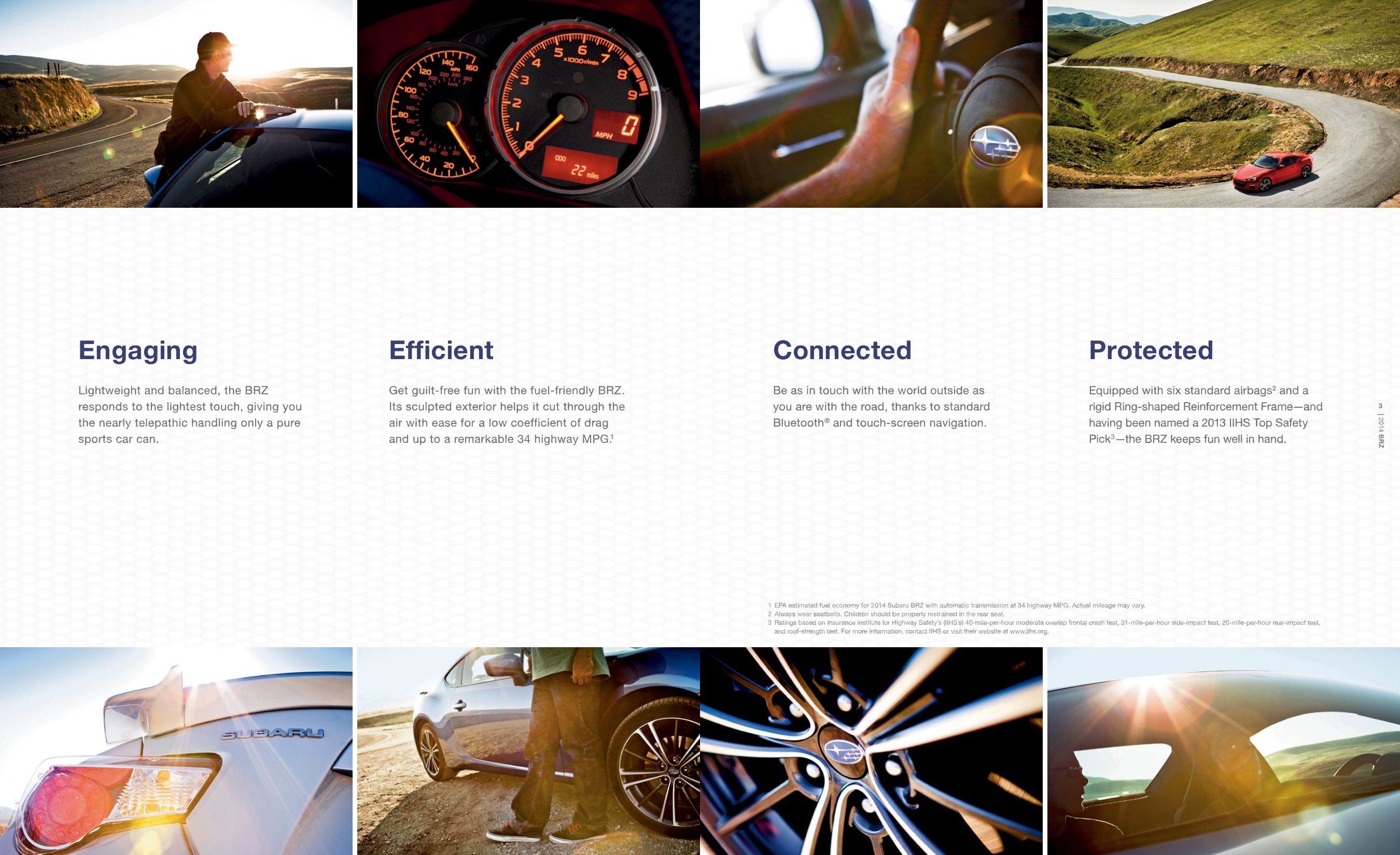 2014 Subaru BRZ Brochure Page 2